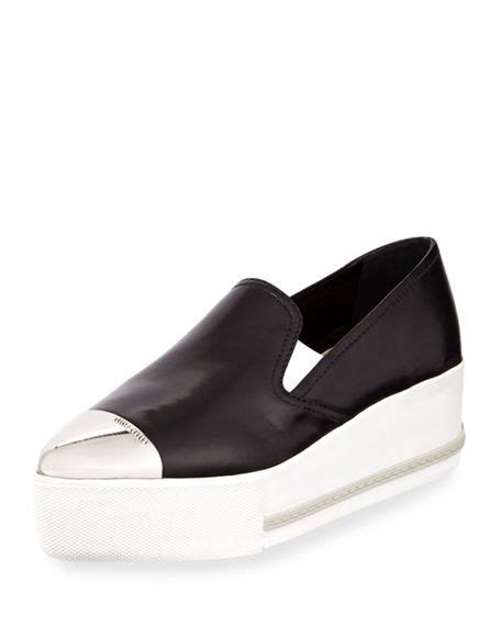 neiman marcus miu miu sneakers|neiman marcus slip on sneakers.